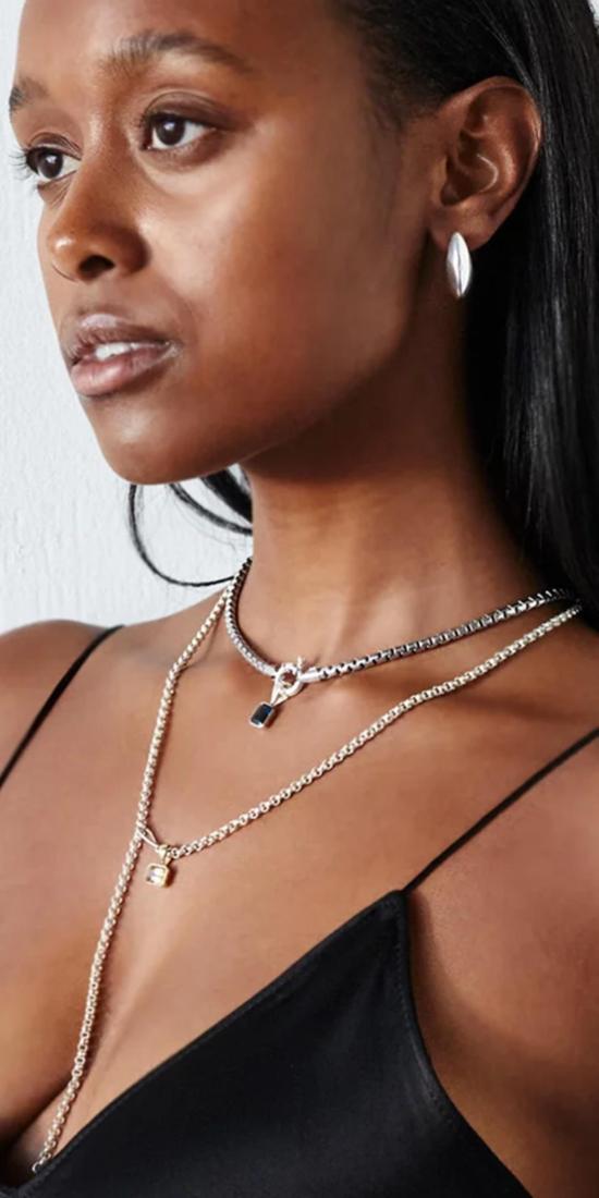  로렌 스튜어트 이어링 XL 해먹 후프 - LOREN STEWART