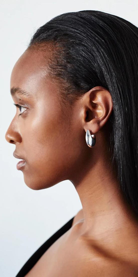  로렌 스튜어트 이어링 XL 해먹 후프 - LOREN STEWART