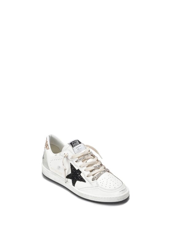 26SS 골든구스 글리터 스타 볼스타 스니커즈 GWF00117F006118 10750 WHITE BLACK GOLD ICE - GOLDEN GOOSE