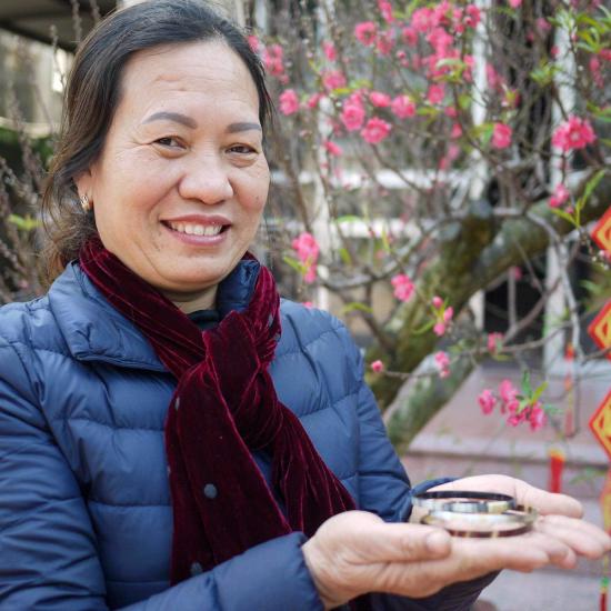  Love is Project 커프스 링크/타이 홀더 러브이즈 프로젝트 트리니티 혼 뱅글 스몰 - OTHER BRANDS