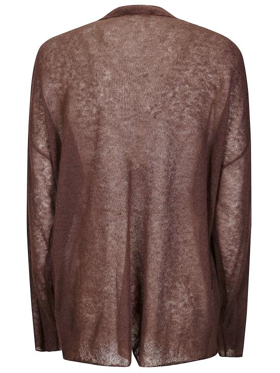 25FW 하이쿠레 긴팔 티셔츠 HEW07091MC067PX T0553 EBONY - HAIKURE