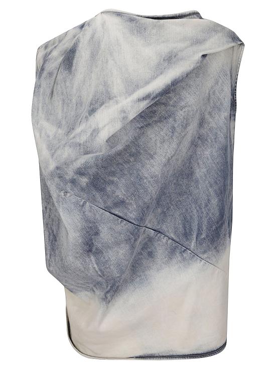 25FW 릭 오웬스 민소매 티셔츠 RP02E4139SHUDEG 16D HUSTLER DEGRADE - RICK OWENS