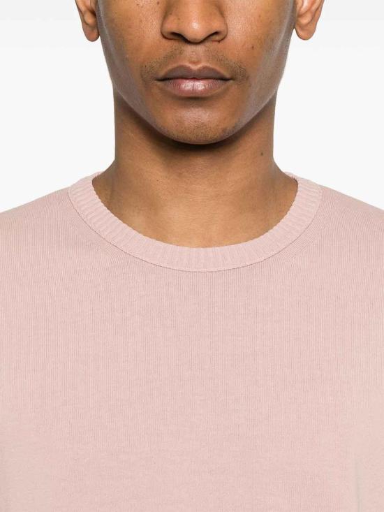 25SS 씨피 컴퍼니 코튼 크레이프 크루넥 렌즈 니트 스웨터 18CMKN086A006323O520 MISTY ROSE DOM - C.P. COMPANY