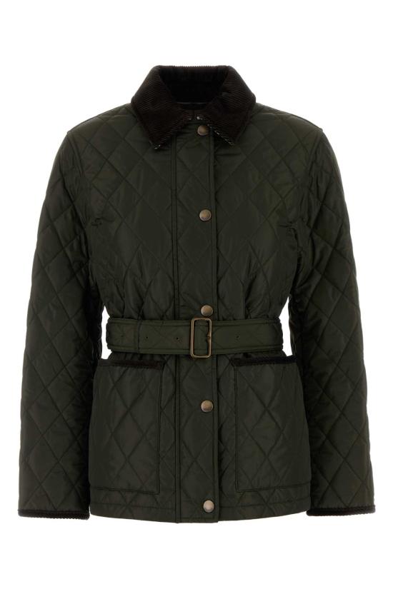 25FW 버버리 칠턴 퀼팅 자켓 8110377 C1748 Green