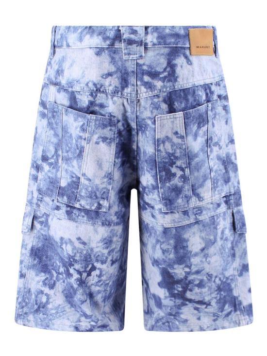  이자벨마랑 데님 숏팬츠 SH0045HAA1H31H30BU Blue - ISABEL MARANT