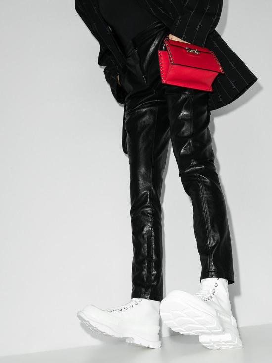  알렉산더 맥퀸 트레드 슬릭 부츠 697080W4MV29000 White - ALEXANDER MCQUEEN