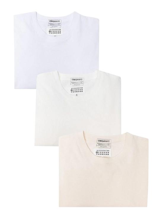 26SS 마르지엘라 오가닉 저지 티셔츠 S50GC0687S23973963 White