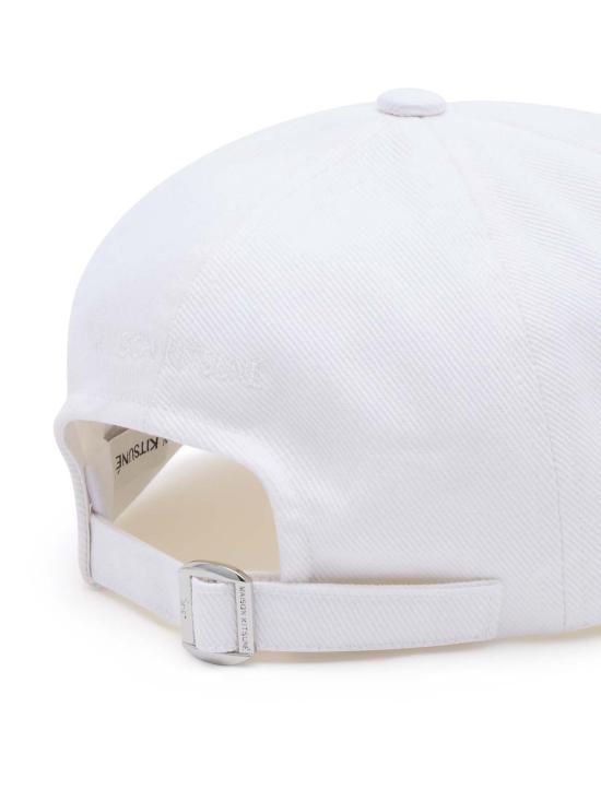  메종키츠네 볼캡 LM06103WW0087P100 White - MAISON KITSUNE