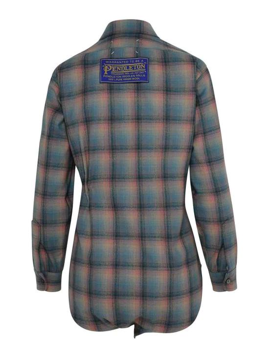  마르지엘라 셔츠 S67FP0028S78039001F Multicolour - MAISON MARGIELA