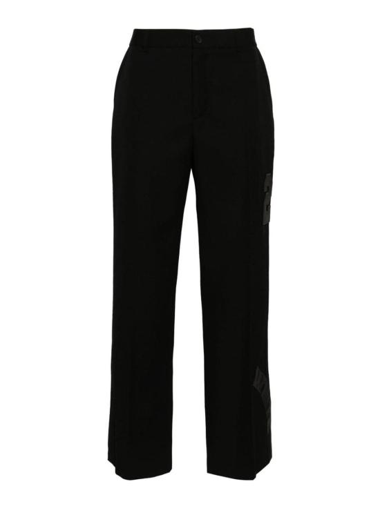  오프화이트 스트레이트 팬츠 OMCO038S24FAB0011010 Black