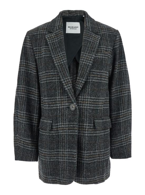 25FW 이자벨마랑에뚜왈 수트 자켓 VE0522FBC3D02E02GY Grey