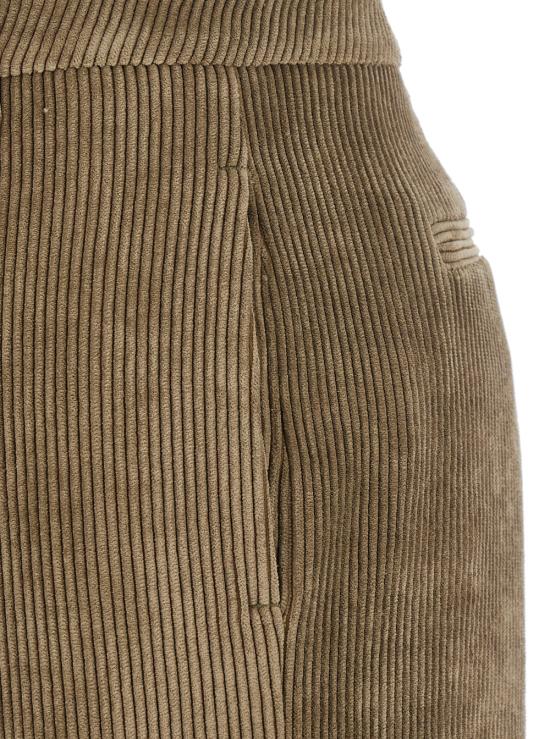 25FW 플레인 스트레이트 팬츠 3437VB403873MILITARE Green - PLAIN