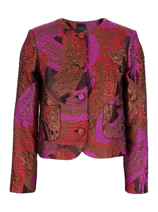 25FW 플레인 수트 자켓 4423BR4368437 Fuxia