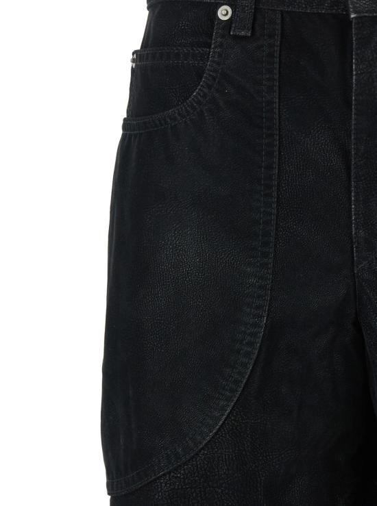 25FW 이자벨마랑에뚜왈 스트레이트 팬츠 PA0556FAC3B01E01BK Black - ISABEL MARANT ETOILE