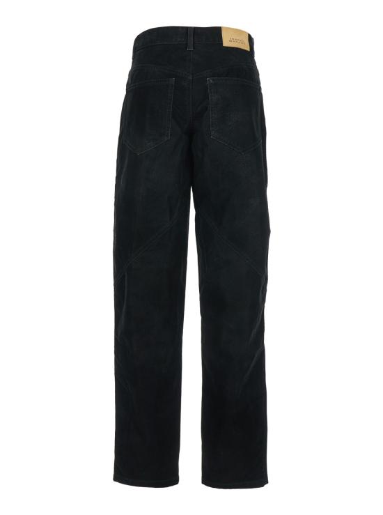 25FW 이자벨마랑에뚜왈 스트레이트 팬츠 PA0556FAC3B01E01BK Black - ISABEL MARANT ETOILE