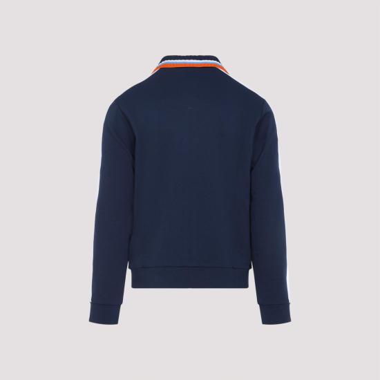 25FW 카사블랑카 자켓 MPF25JTP39101 NAVY WHITE BLUE - CASABLANCA