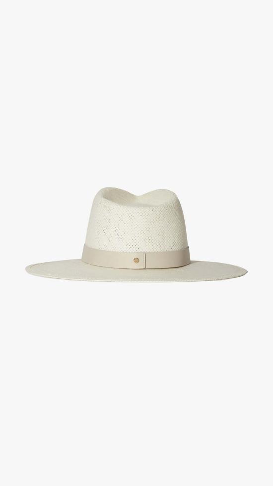  자네사레온 버킷햇 자네사 레오네 조이 햇 패커블 스트로 페도라 - JANESSA LEONE