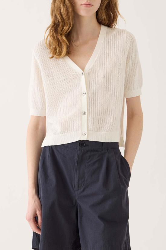  데미리 뉴욕 가디건 데밀리 케이던스 카디건 오프 화이트 - DEMYLEE