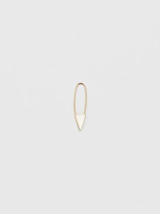  로렌 스튜어트 이어링 삼각형 안전핀 귀걸이 - LOREN STEWART