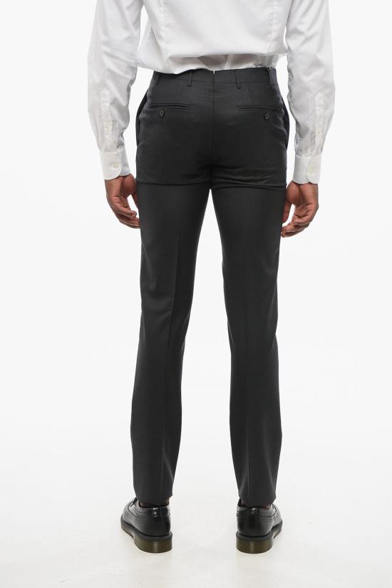  꼬르넬리아니 스트레이트 팬츠 825279 8818060 013 Gray - CORNELIANI