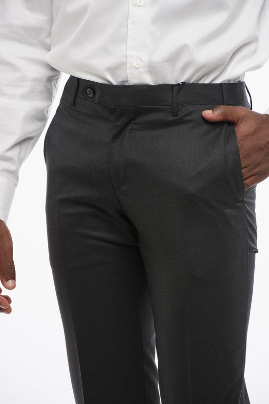  꼬르넬리아니 스트레이트 팬츠 825279 8818060 013 Gray - CORNELIANI