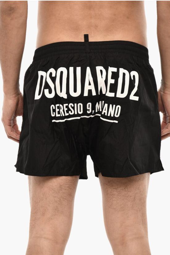  디스퀘어드2 스윔팬츠 D7B644490 ISA01 010 Black - DSQUARED2
