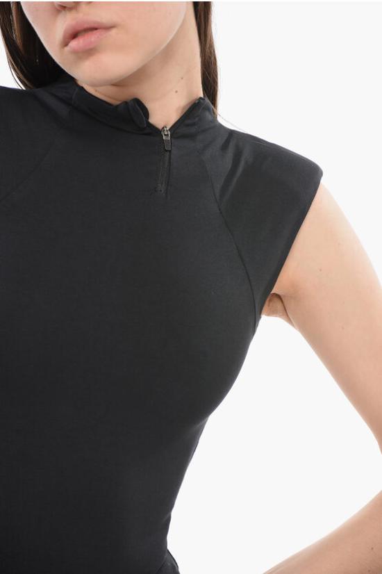  엔타이어 스튜디오 바디수트 티셔츠 ES2117VI SO Black - ENTIRE STUDIOS