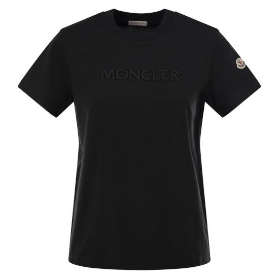  몽클레어 반팔 티셔츠 K20938C00012 BLACK