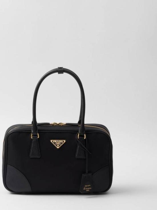 25FW 프라다 리에디션 1978 리나일론 미다엄 토트백 1BB115R064F0002 BLACK DOM