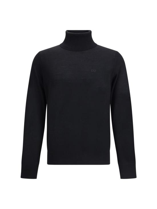 25FW 디스퀘어드2 터틀넥 S74HA1440S18310 900 Black