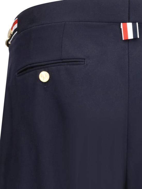 25FW 톰브라운 스트레이트 팬츠 MTC159A00626 415 BLUE - THOM BROWNE