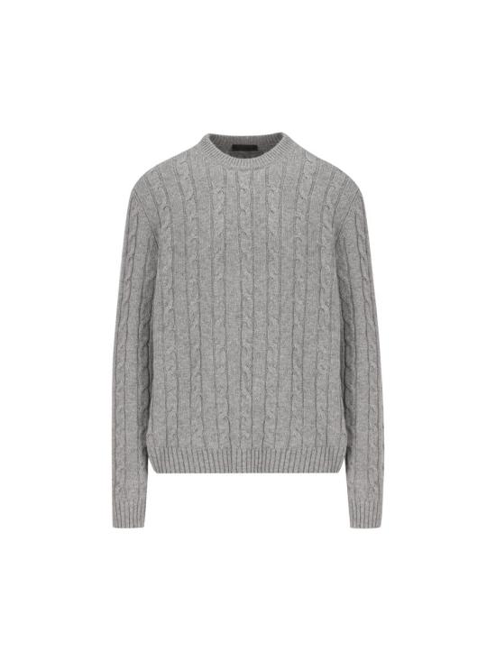 25FW 프라다 스웨터 UMF11017T1F0031 AI25 GRAY