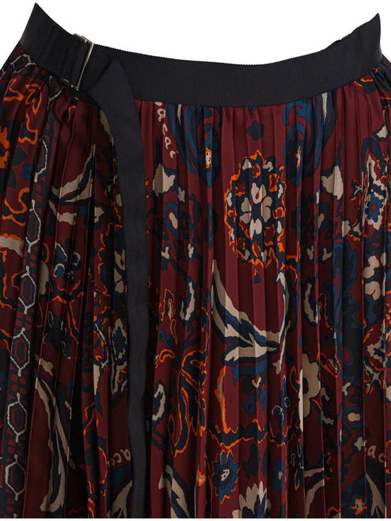 25FW 사카이 스커트 25 07982701 Red - SACAI