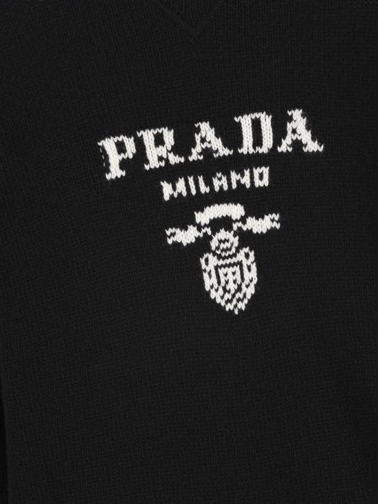 25FW 프라다 스웨터 UMB2231YMWF0002 AI25 Black - PRADA