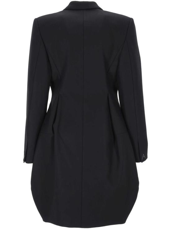 25FW 알라이아 코트 AA9M1087W036B542 MARINE FONCE - ALAIA