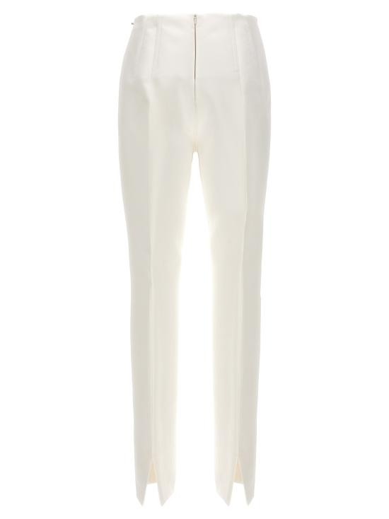  스포트막스 스트레이트 팬츠 NETTO002 White - SPORTMAX