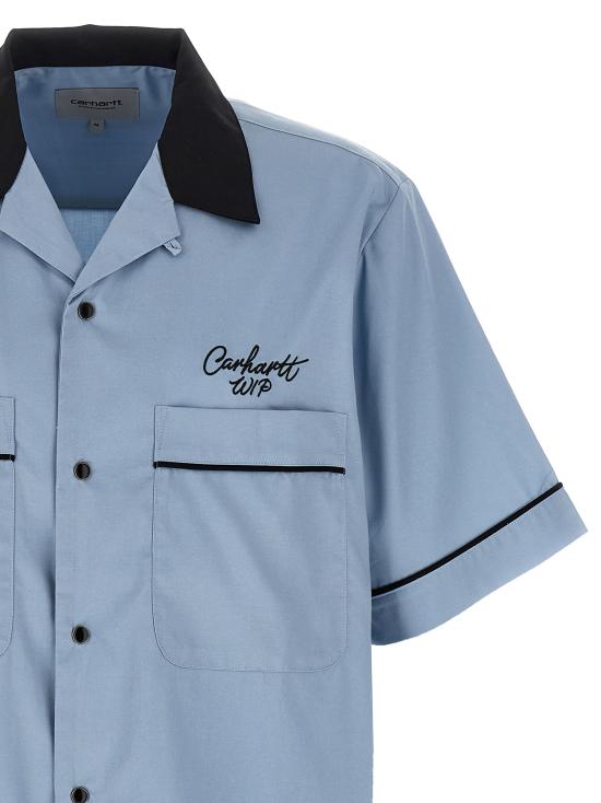 25FW 칼하트 WIP 반팔 셔츠 I03515331WXX Light Blue - CARHARTT WIP