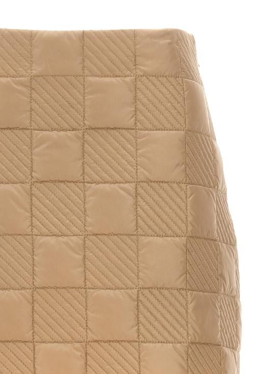 24FW 몽클레어 숏 스커트 2D00001788LM239 Beige - MONCLER