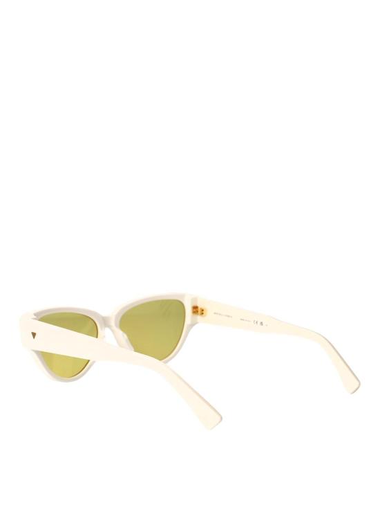 25FW 보테가베네타 선글라스 BV1319S004 White - BOTTEGA VENETA