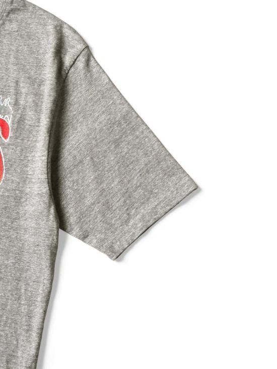  캐피탈 반팔 티셔츠 저지 크루 티셔츠(버스터 페키시 보위) 티셔츠 - KAPITAL