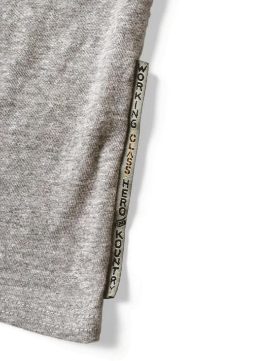  캐피탈 반팔 티셔츠 저지 크루 티셔츠(버스터 페키시 보위) 티셔츠 - KAPITAL