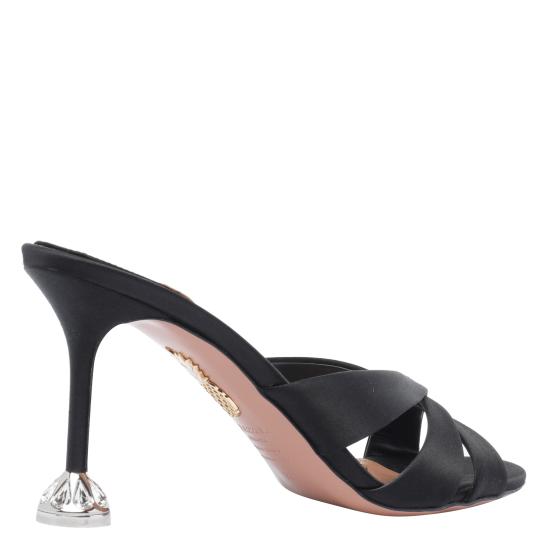 25FW 아쿠아주라 힐/펌프스 KQYMIDM0 SAT000 Black - AQUAZZURA