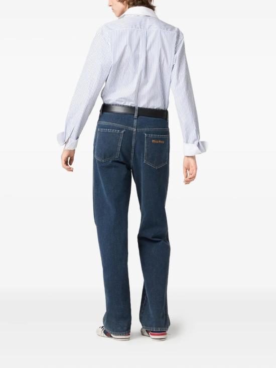 25FW 미우미우 셔츠 MK1972 174TF0W3B White - MIU MIU