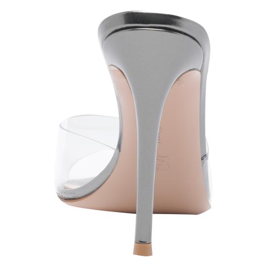 25FW 지안비토로시 힐/펌프스 G11900 15RIC GMETRLD Silver - GIANVITO ROSSI