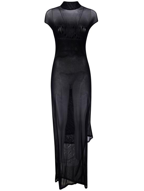25FW 장 폴 고티에 롱 원피스 25 03 W DR046 M001 00 BLACK