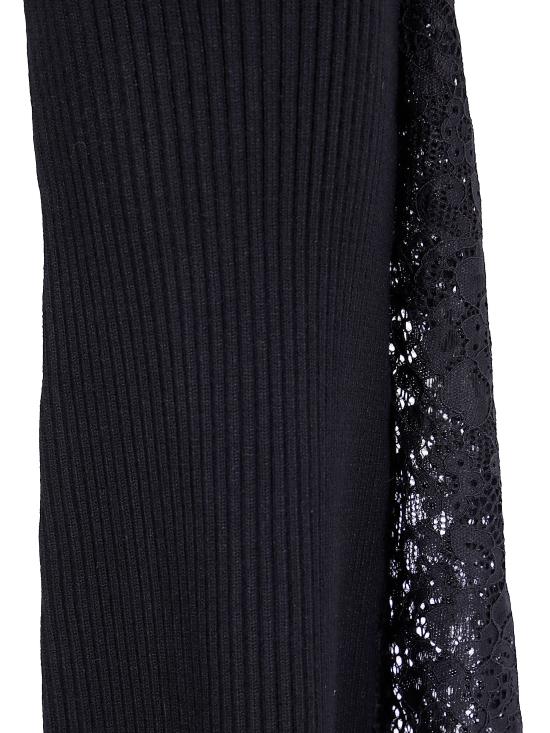 25FW 블루마린 스트레이트 팬츠 A522P185A N0990 BLACK - BLUMARINE