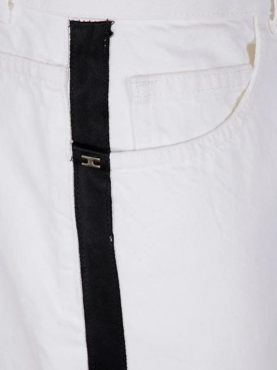 25FW 엘리자베타프랜치 데님 팬츠 PJ13I556E2 309 AVORI NERO - ELISABETTA FRANCHI