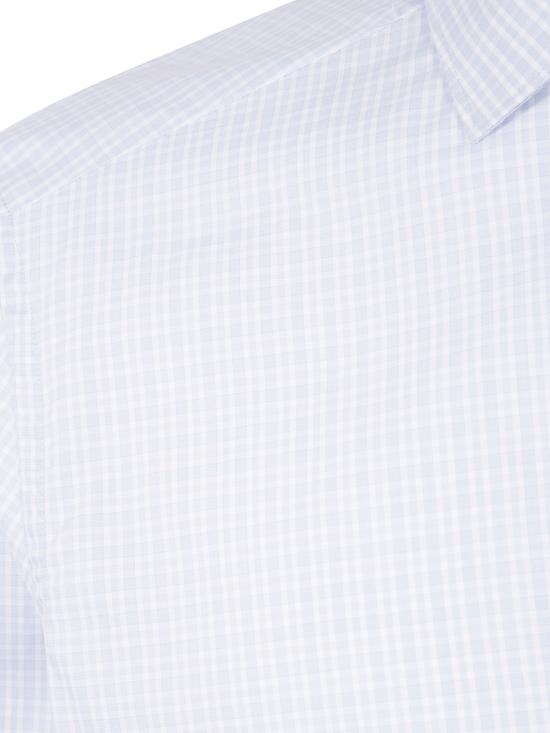 25FW 에르메네질도제냐 긴팔 셔츠 201602A2 9MS0MT 436 LIGHT BLUE WHITE - ERMENEGILDO ZEGNA