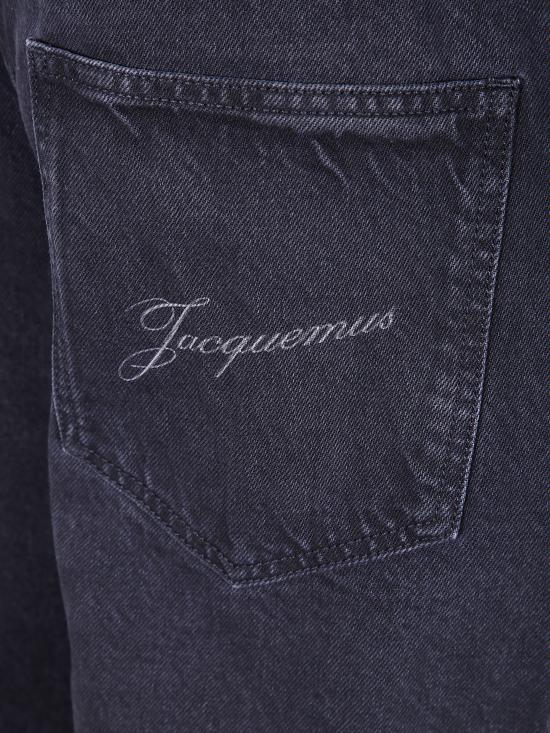 25FW 자크뮈스 스트레이트 팬츠 25HPAW00036 AD00039 990 BLACK - JACQUEMUS