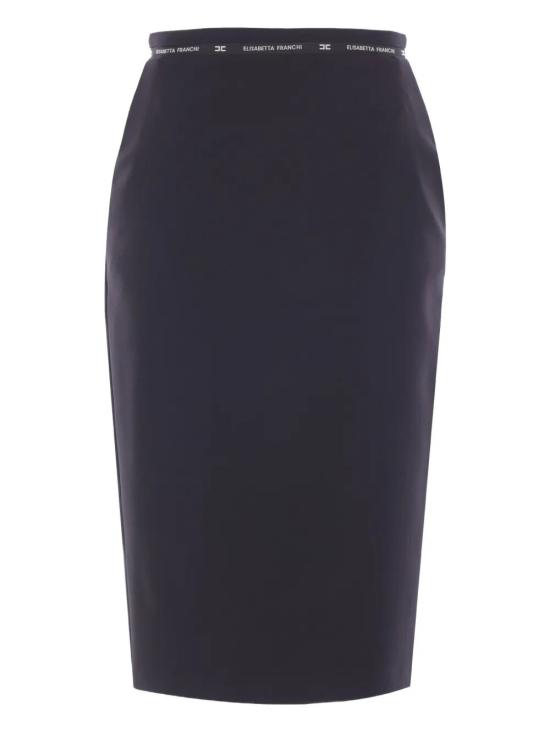 25FW 엘리자베타프랜치 미디 스커트 GO11856E2 110 NERO - ELISABETTA FRANCHI